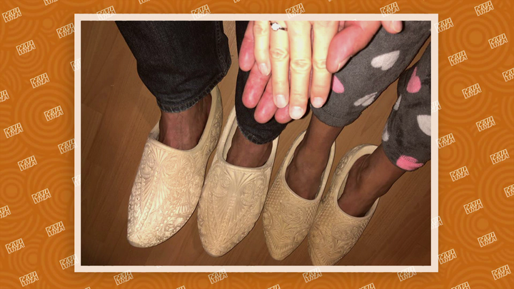 Svadobné dreváky, v ktorých si Aneta našla zásnubný prsteň